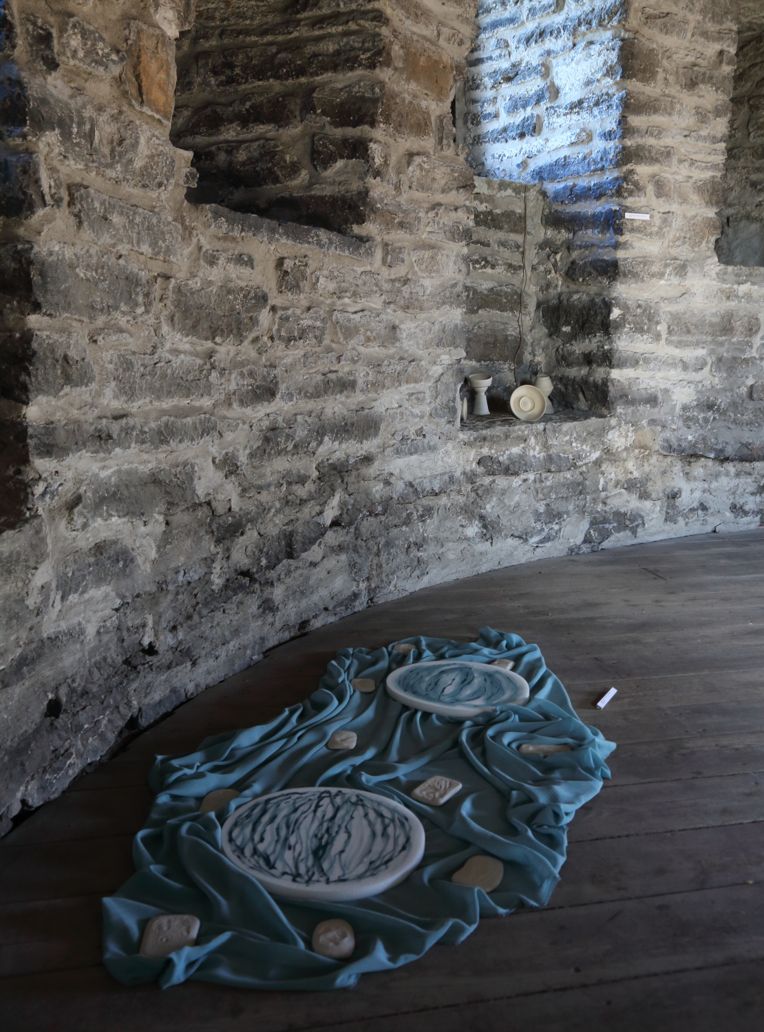 All The Seas Are Mine © Ana Maria Asan Artist Ana Maria Asan Exhibition Contemporary Ceramics Loewenschede Tower, Tallinn