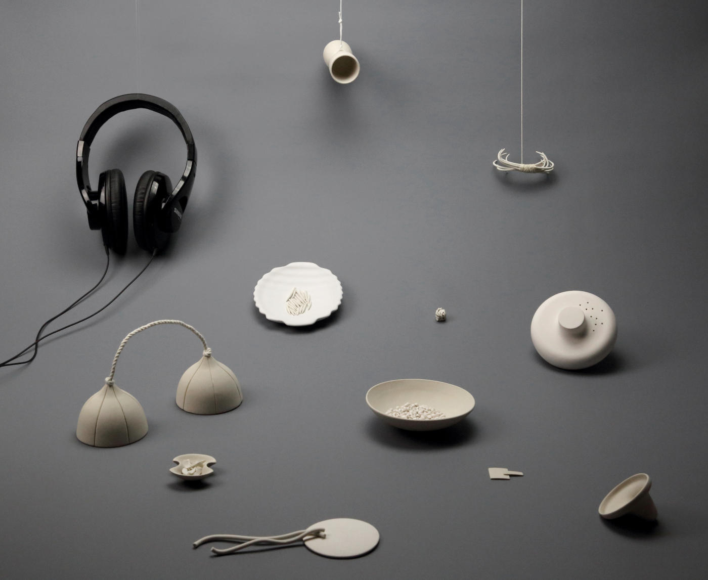 Untitled (There Is No White Noise, Only Colourful Sound Series), 2020 © Ana Maria Asan Ana Maria Asan Contemporary Art Objects Installations