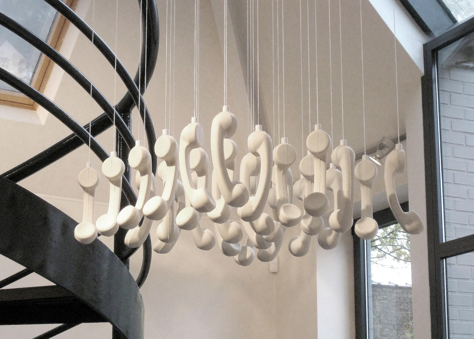Intrusion © Ana Maria Asan Artist Ana Maria Asan Sonores Exhibition Contemporary Ceramics Galerie Vertige Brussels