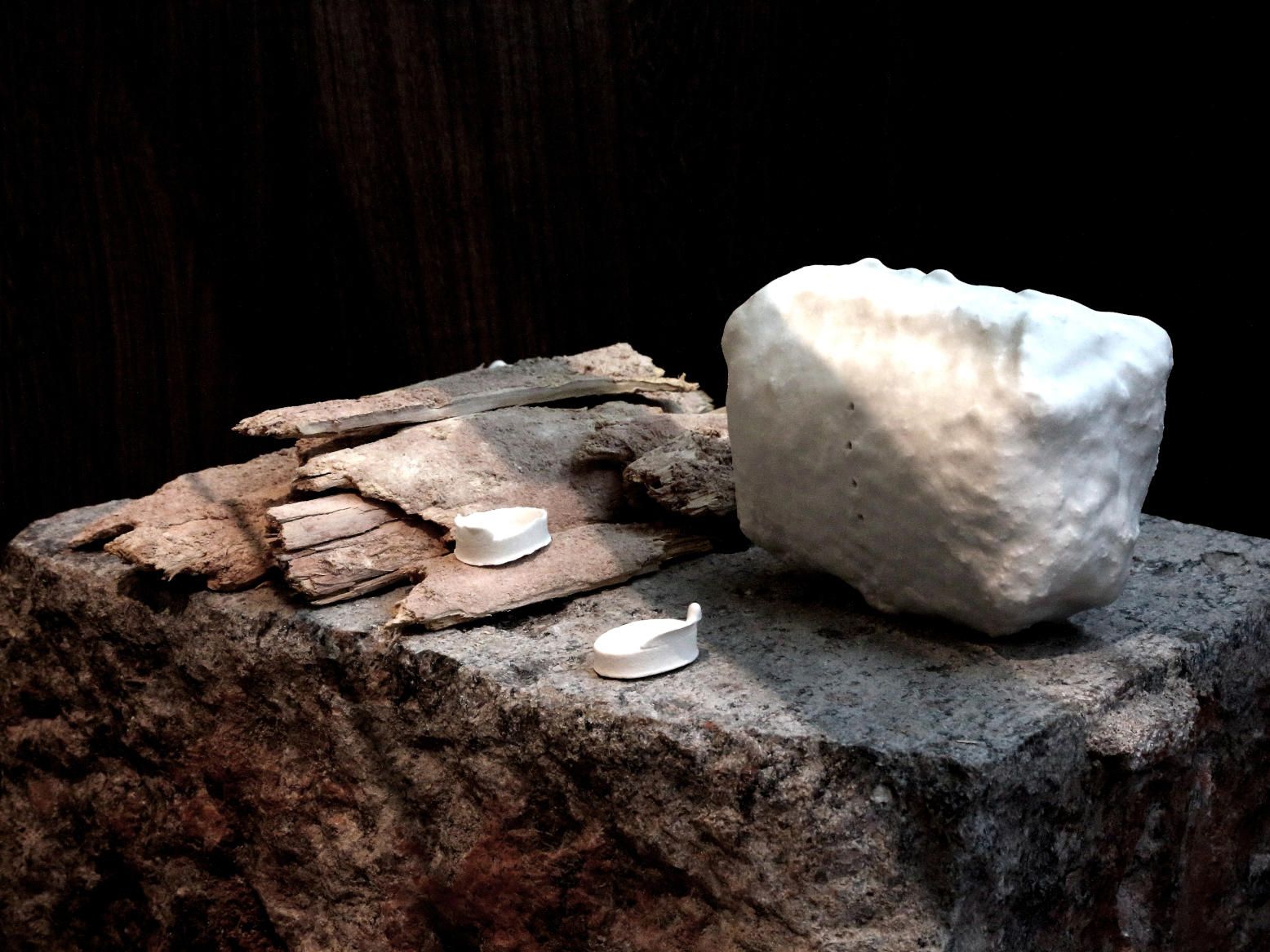 Time Capsule (Memories From The Future: Exploring The Fortress As A Woman) © Ana Maria Asan Artist Ana Maria Asan site specific installation Daugavpils Fortress Museum